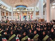 میثاق انقلابی بانوان ولایت‌مدار شیراز در سومین حرم اهل بیت(ع)