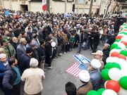 نمایش اتحاد و اقتدار شیعه و سنی شرق گلستان در دفاع از انقلاب+فیلم