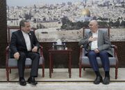 پیام رئیس شورای رهبری جنبش مقاومت اسلامی فلسطین به عراقچی 