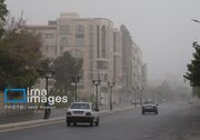 گردوغبار غلیظ دید افقی در ایلام را کاهش داد