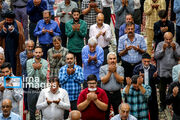 زمزمه بندگی در مصلای اهواز؛ جلوه شکوه و ایثار در پایتخت مقاومت