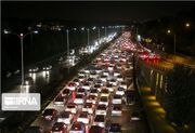 ترافیک پرحجم در آزادراه‌های قزوین همزمان با موج بازگشت مسافران