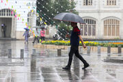 رگبار باران و رعد و برق در ۱۳ استان نوار شمالی کشور