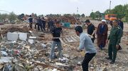 جهادگران لرستانی ۱۸۵ واحد مسکونی جنگ‌زده را آواربرداری و بازسازی کردند