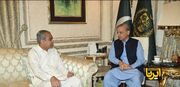 دیدار وزیر کشور پاکستان با شهباز شریف پیش از عزیمت به ایران