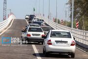 تقاطع غیرهمسطح آیت‌الله رودباری در رشت به بهره‌برداری رسید