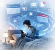 نمودار زندگی | اثر خبرهای شبانه بر کیفیت خواب