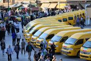 نوسازی ناوگان حمل‌ونقل عمومی همدان با ورود ۶۹ دستگاه ون و اتوبوس