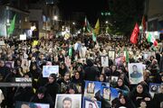 شبی که شهدا در میدان عهد و آینه میزبان مردم ایلام شدند