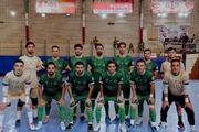 نود بیرجند با شکست پرگل آراد بافق در صدر گروه چهار لیگ دسته دوم فوتسال ماند
