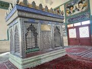فیلم| بهره‌برداری از ضریح امامزاده هاشم(ع) جوشقان با ۶۰ میلیارد ریال اعتبار
