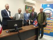 میز اتاق مشترک بازرگانی ایران - انگلیس در زنجان افتتاح شد