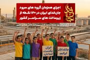 اجرای گروه‌های سرود جانفدای ایران در ۱۲۰ نقطه از زیرساخت‌های کشور