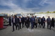 وزیر بهداشت از روند ساخت و پیشرفت فیزیکی بیمارستان تخصصی سوختگی و تروما دیدن کرد