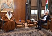 فرستاده سعودی در دیدار با رئیس پارلمان لبنان بر حفظ ثبات داخلی و توافق طائف تأکید کرد