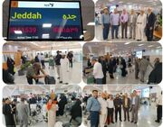 فرود دوازدهمین کاروان حجاج در شیراز و بازگشت زائران هرمزگان و کرمان به میهن