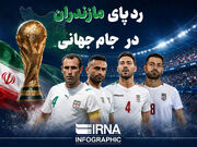 اینفوگرافیک | رد پای مازندران در جام جهانی