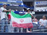 حماسه ایرانی‌ها در لس‌آنجلس؛ فریاد «ایران» در آمریکا