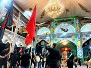 فیلم/ عزاداری ماه محرم در حسینیه "نظرکرده" شاهدیه یزد