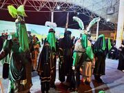 تجلی حماسه عاشورا در قاب هنرمندان ساوجی