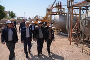 تعمیرات راهبردی تاسیسات «رگ سفید۱» برای افزایش بهره‌وری تولید