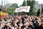 فیلم|تاسوعای حسینی، گناباد غرق در سوگ علمدار کربلا