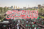 طنین «یا حسین یا حسین» در ظهر عاشورا + فیلم