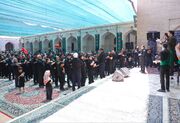 آیین سنتی ۱۳ محرم در یزد برگزار شد + فیلم