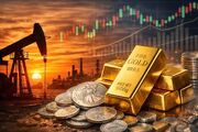 امید به دیپلماسی، بهای نفت را کاهش داد/ طلای جهانی در مسیر سنگین‌ترین افت ماهانه از ۲۰۰۸