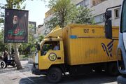 راه‌اندازی پایگاه‌های پستی در مراسم تشییع‌کنندگان رهبر شهید