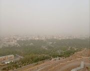 پایداری پدیده گرد و غبار در چهارمحال و بختیاری تا روز شنبه 