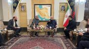 ورود وزیر کشور پاکستان به تهران با استقبال مومنی