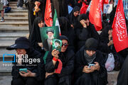 اشک و سوگ زنجانی‌ها در مراسم وداع با رهبر شهید