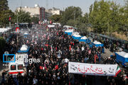 خدمات‌رسانی شهرداری اهواز در مراسم تشییع رهبر شهید انقلاب اسلامی