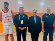 دیدار سفیر ایران در اردن با ملی‌پوشان بسکتبال