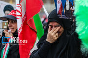 سوگ گیلانی‌ها در بدرقه رهبر شهید