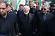 حضور معاون اول رئیس‌جمهور در مراسم وداع با آقای شهید ایران
