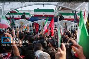 مردم خود را به کاروان شهدا در میدان آزادی برسانند