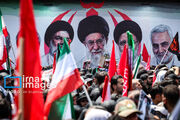 آناتولی: هزاران نفر در تهران پیکر آیت‌الله خامنه‌ای را تا آخرین منزل بدرقه کردند