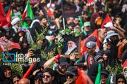 سیل جمعیت در قم/ مراسم تشییع رهبر شهید انقلاب از بزرگترین گردهمایی مردمی در تاریخ معاصر