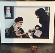 فیلم | بانوی کماندار زنجانی: داغ شهادت رهبر فراموش شدنی نیست