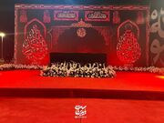 استقبال پرشور و حمل پیکر مطهر رهبر شهید توسط مردم عراق در نجف اشرف+فیلم