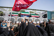 پیراهن سرخ اربعین بر قامت «سید خراسانی»