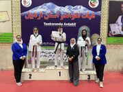 برترین‌ دختران تکواندوکار اردبیل معرفی شدند