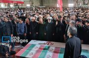 پیکر مطهر سه شهید حافظ امنیت در اهواز تشییع شد