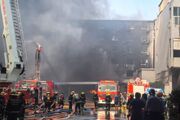​​​​​​​جان باختن ۲۸ نفر در آتش‌سوزی در کارخانه کفش در چین + فیلم