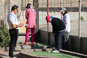 همدان بر سکوی نخست مینی‌گلف بانوان کشور ایستاد