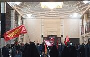 مراسم بزرگداشت رهبر شهید در حرم مطهر شاهچراغ(ع) برگزار شد