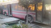 حرکت ناگهانی اتوبوس متوقف‌شده در خیابان ولیعصر و مصدومیت ۶ نفر