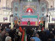 شهرری در سوگ رهبر شهید؛ حضور مردم و مسئولان در آستان حضرت عبدالعظیم(ع)